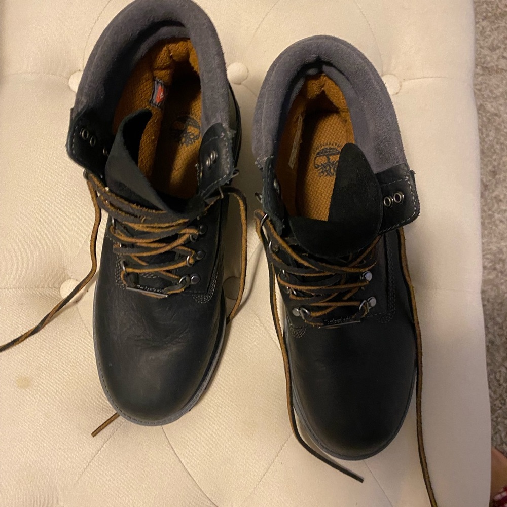 Mens Black Timberland boots